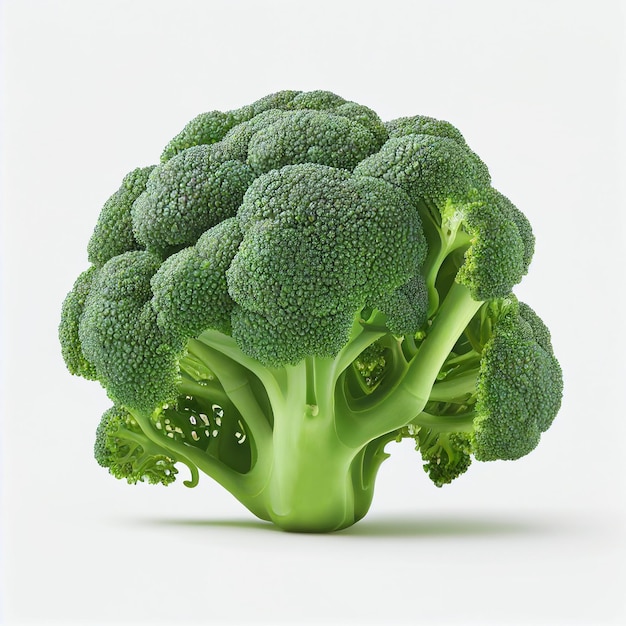 Foto broccoli sfondo isolato