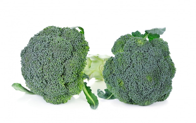 Broccoli isolated on white background