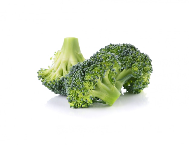 Broccoli isolated on white background