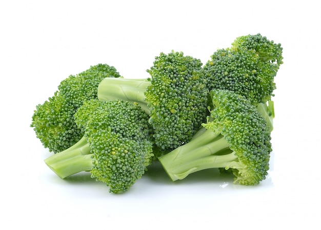 Broccoli isolated on white space