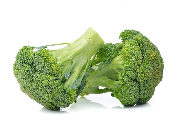 Broccoli isolated on white space