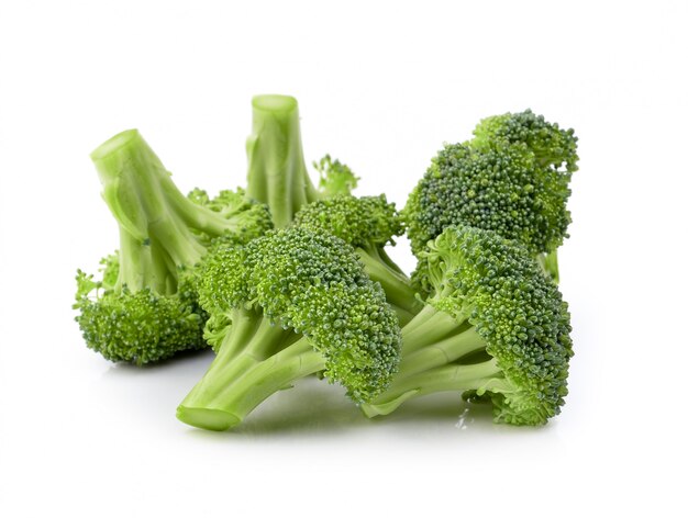 Broccoli isolated on white space