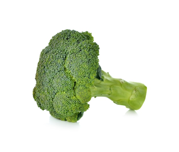 Broccoli isolated on white