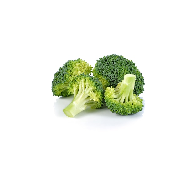 Broccoli isolated on white