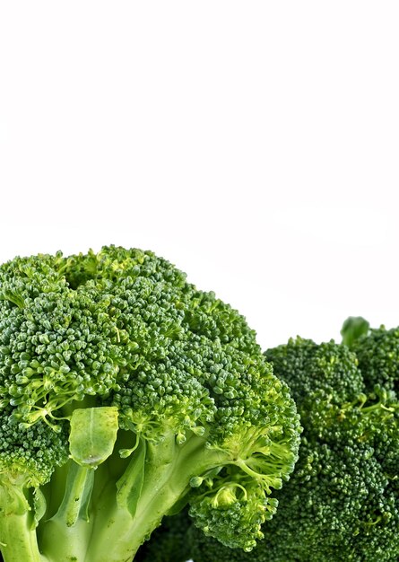 Photo broccoli isolated white