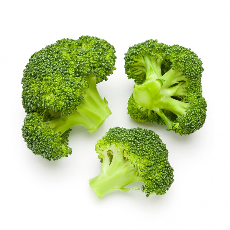 Broccoli isolated on white