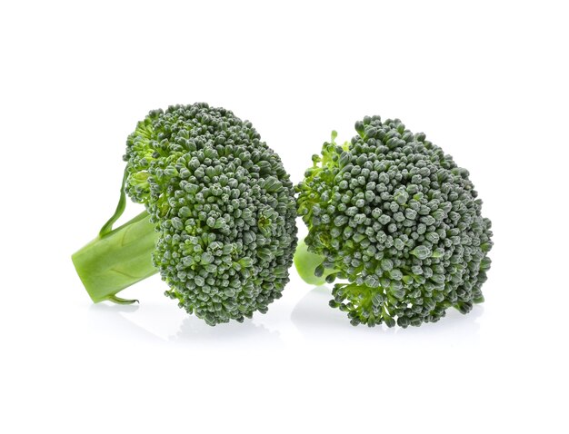 Broccoli isolated on white