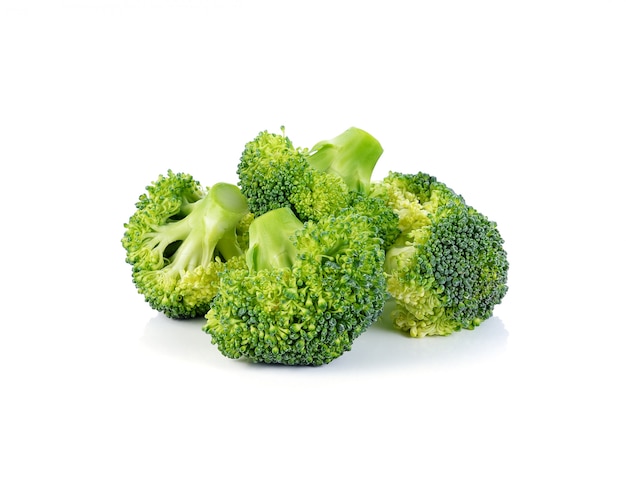 Broccoli isolated on white