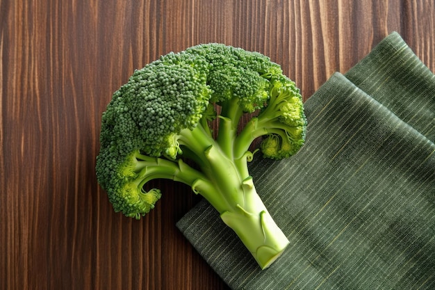 Broccoli in kitchen table professional advertising food photography