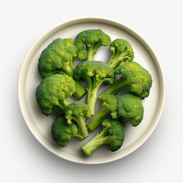 broccoli op een bord