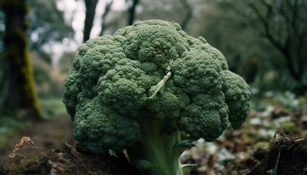 broccoli on tree