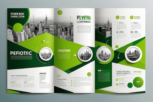 Brochure design template vector Flyers report business infographic magazine poster