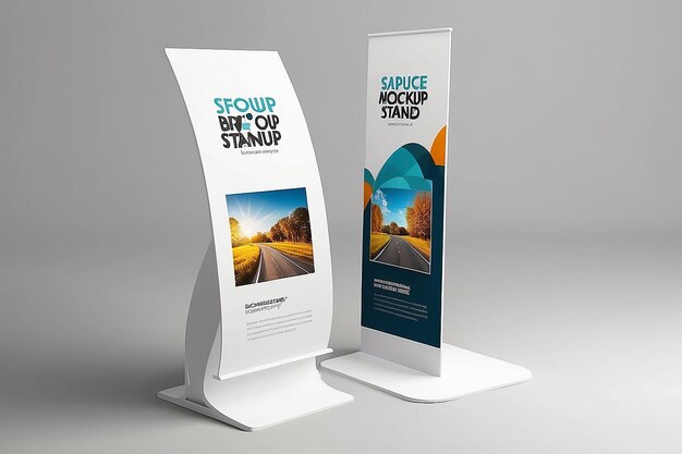 Brochure Stand Mockup