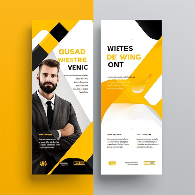 Brochure template layout design or corporate minimal multi page business brochure template design