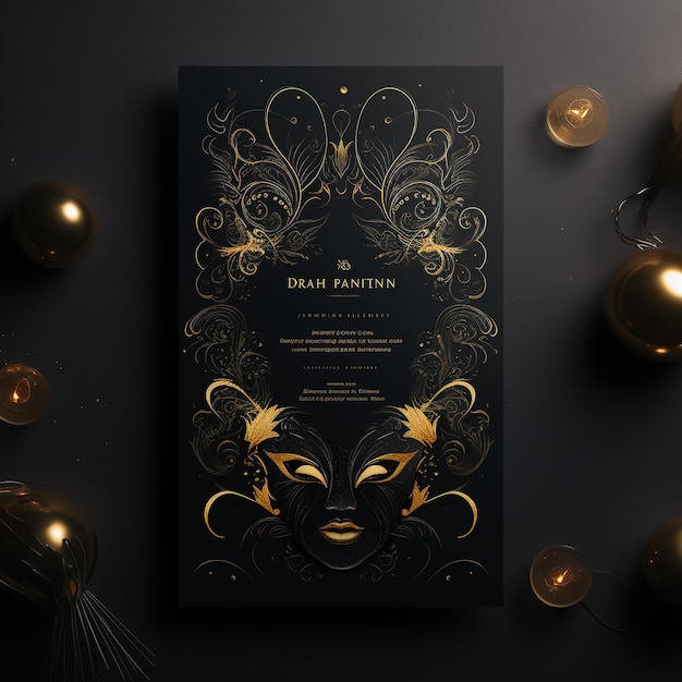 Photo brochures of gold glitter beautiful brochures from sequins for decorated decoration vector illustr