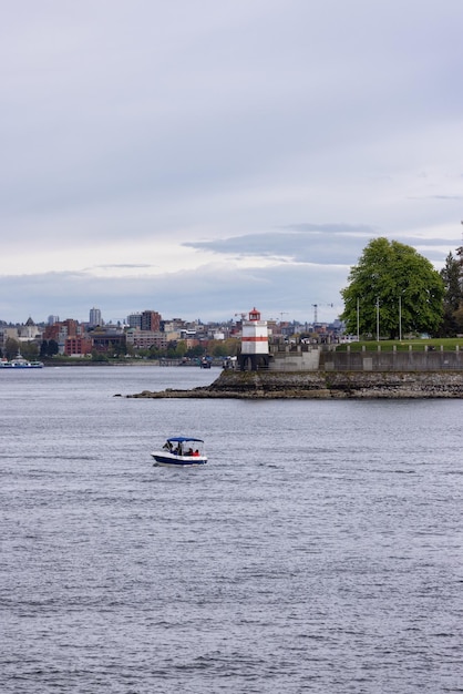 Brockton Point Lighthouse in Stanley Park Downtown Vancouver