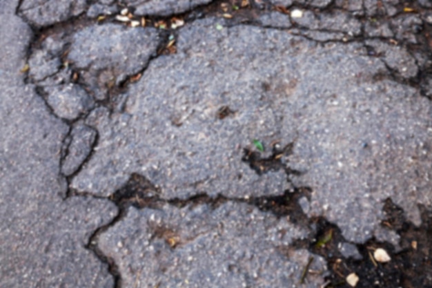 Premium Photo | The broken asphalt