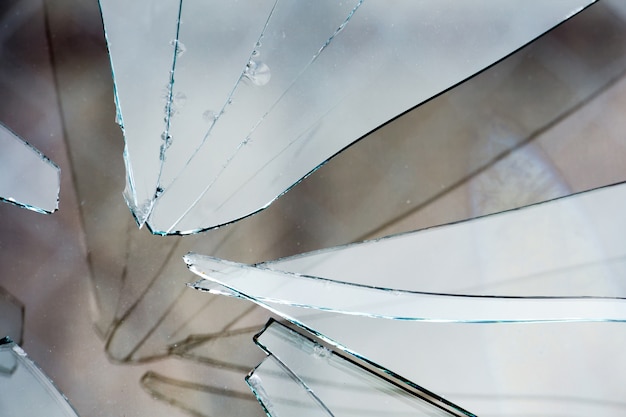 Broken Glass Background