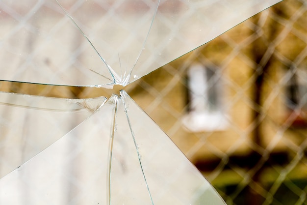 Broken Glass Background