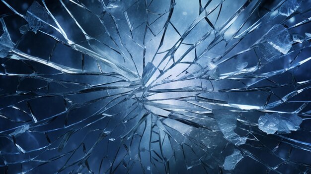 Broken glass texture background