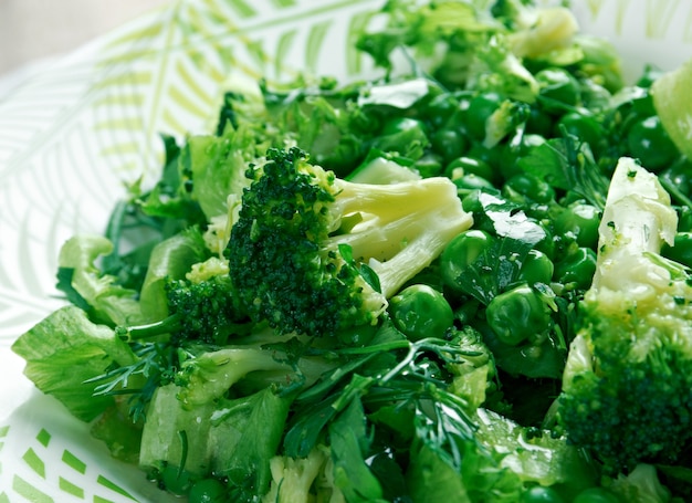 Brokoli Salatası - Mediterranean salad.