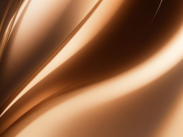 Bronze Elegance Minimal Abstract Light Background