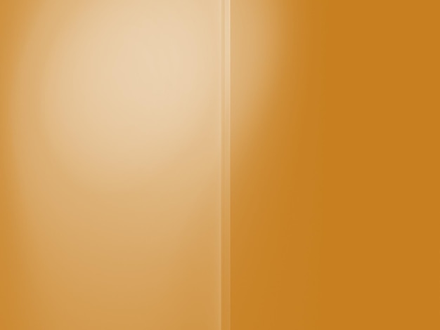 Bronzen oranje abstracte gebogen papier achtergrondontwerp