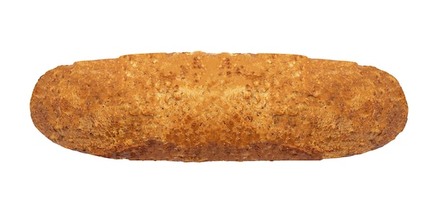 brood dat op witte achtergrond wordt geïsoleerd