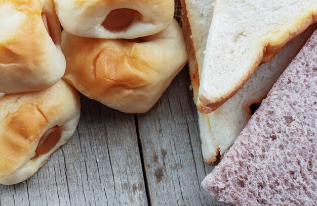 brood en wafelhout.