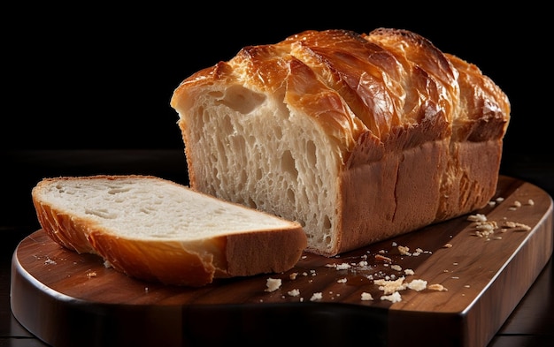Brood geïsoleerd Focus op pure eenvoud Generatieve door Ai