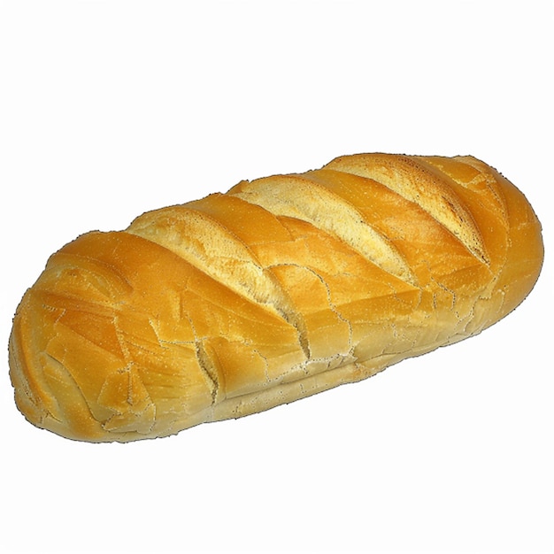 Foto brood geïsoleerd op wit