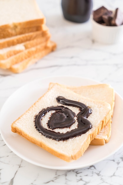 brood met chocolade