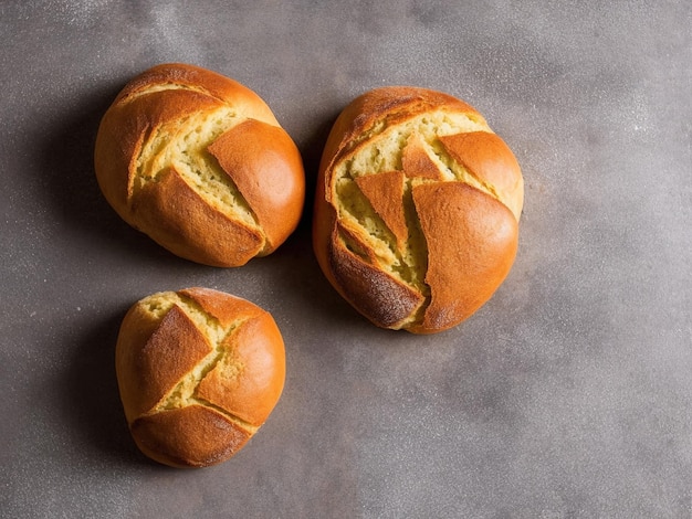 Brood op houten tafel