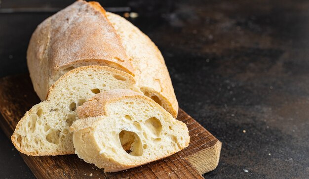 brood wit brood vers bakkerij gebak tarwe deeg bakken voedsel achtergrond