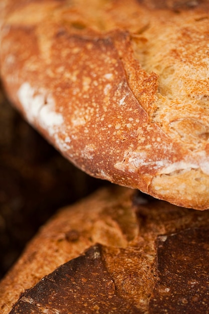 Broodkorst in een bakkerij