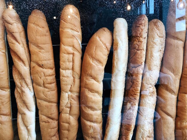 Foto broodstuk voor verkoop in de winkel