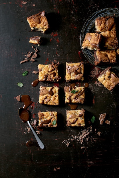 Brookies brownies en koekjescake