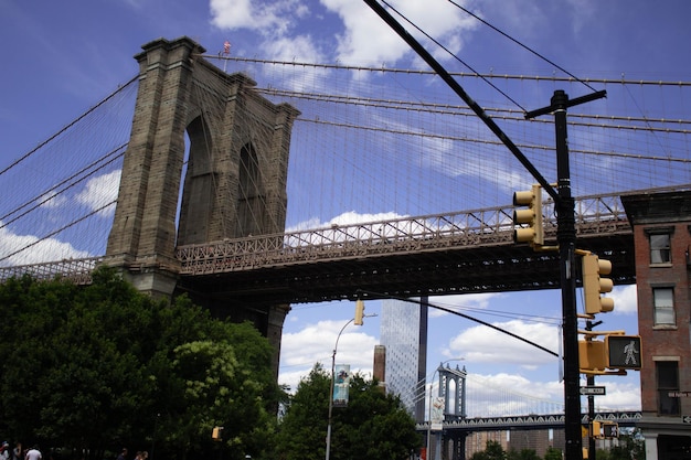 Foto il ponte di brooklyn