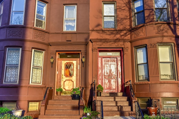 brooklyn brownstones in bay ridge brooklyn in new york city
