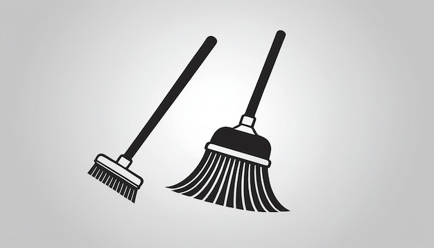 Broom Icon A Vector EPS 10 Illustration