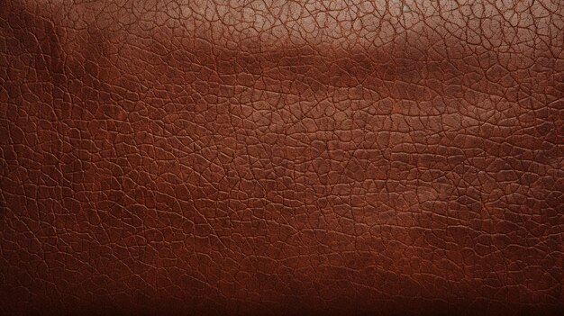 Brown abstract Leather backgroundAI generative