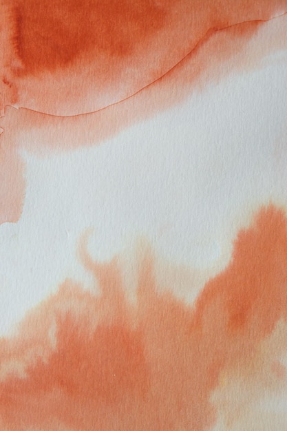 Brown Abstract Watercolor painting Background