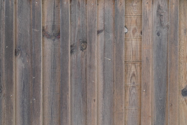 Brown ancient wood background in old weathered wooden plank wall