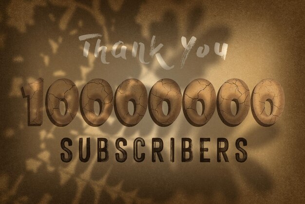 A brown background with the words thank you 1000 followers written on it.