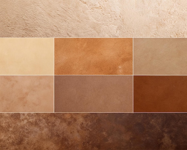 Photo a brown and beige tile with a brown background and a brown and beige color scheme