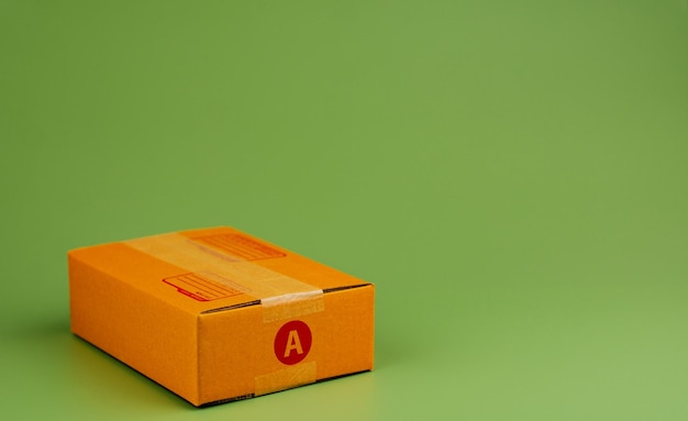 Brown box courier delivery box online ordering and delivery