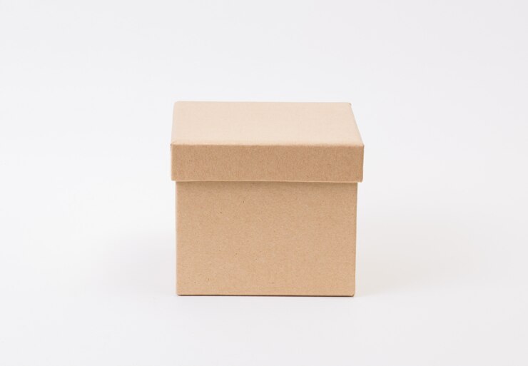 Photo 흰색에 갈색 상자
