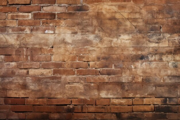 Brown brick wall background