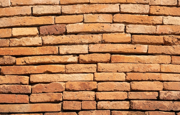 Brown brick wall