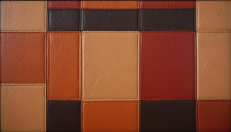 फोटो a brown and brown checkered leather cover with a brown and brown pattern